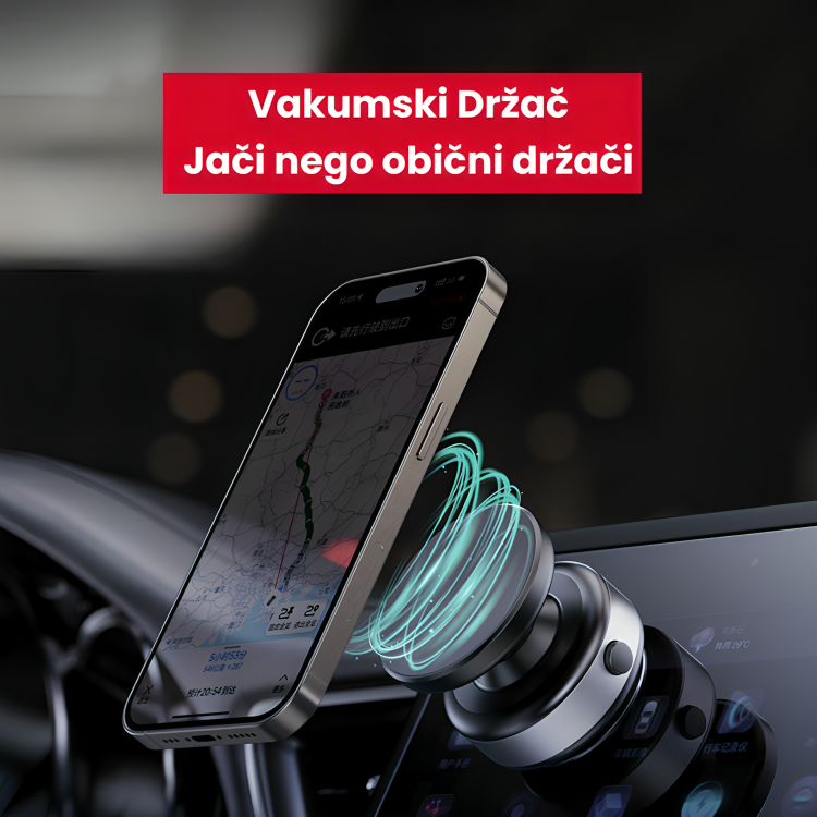 Magnetni vakumski držač za telefon