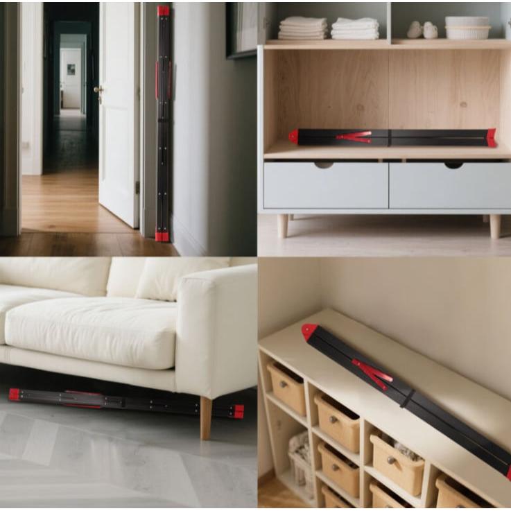 aluminijumske A-ram merdevine 150 kg — detalj 4