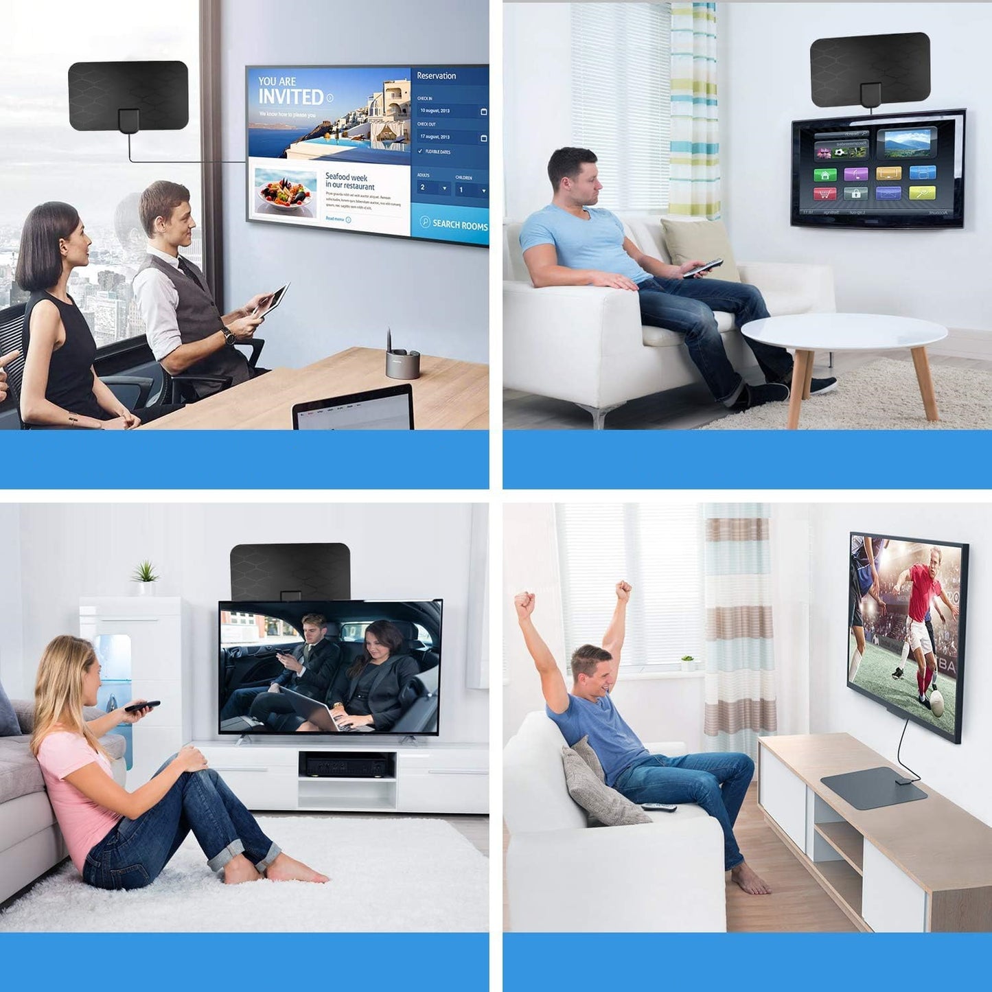 HD TV antena sa pojačivačem — detalj 3