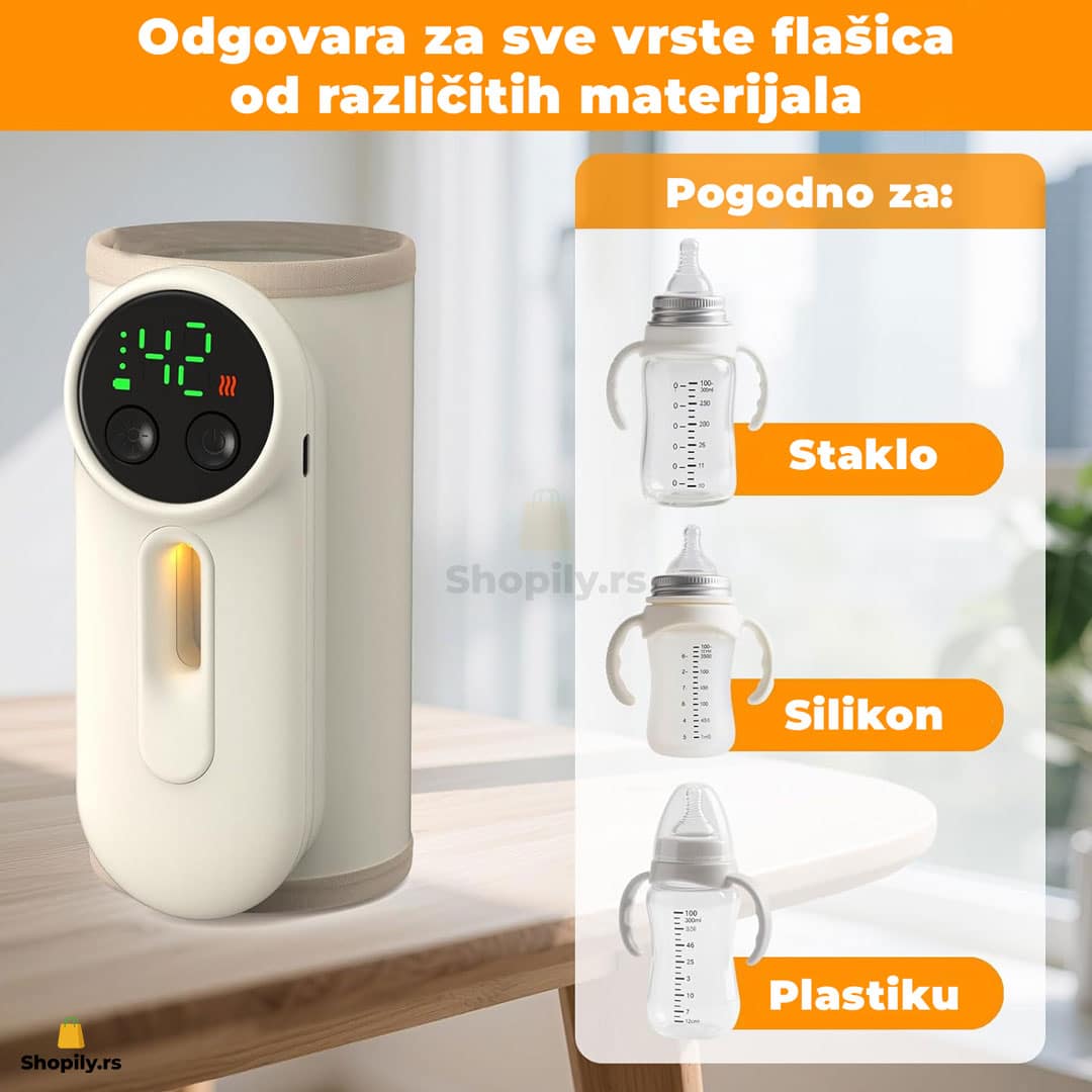 prenosivi grejač za flašice — detalj 3