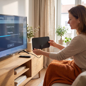 Android TV Box i TV antene