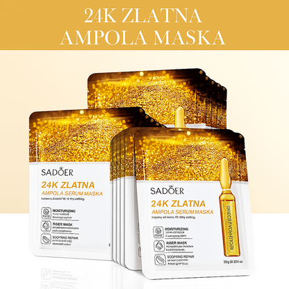 tekstura serum maske