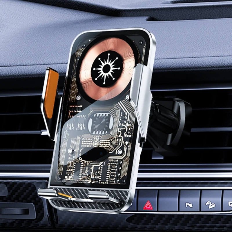 auto držač sa bežičnim punjačem C10 — detalj 5