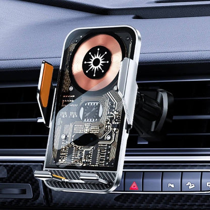 auto držač sa bežičnim punjačem C10 — detalj 5