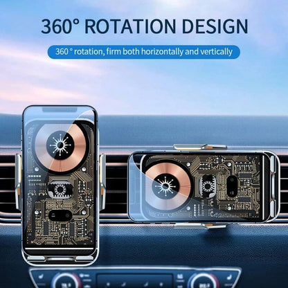 auto držač sa bežičnim punjačem C10 — detalj 6