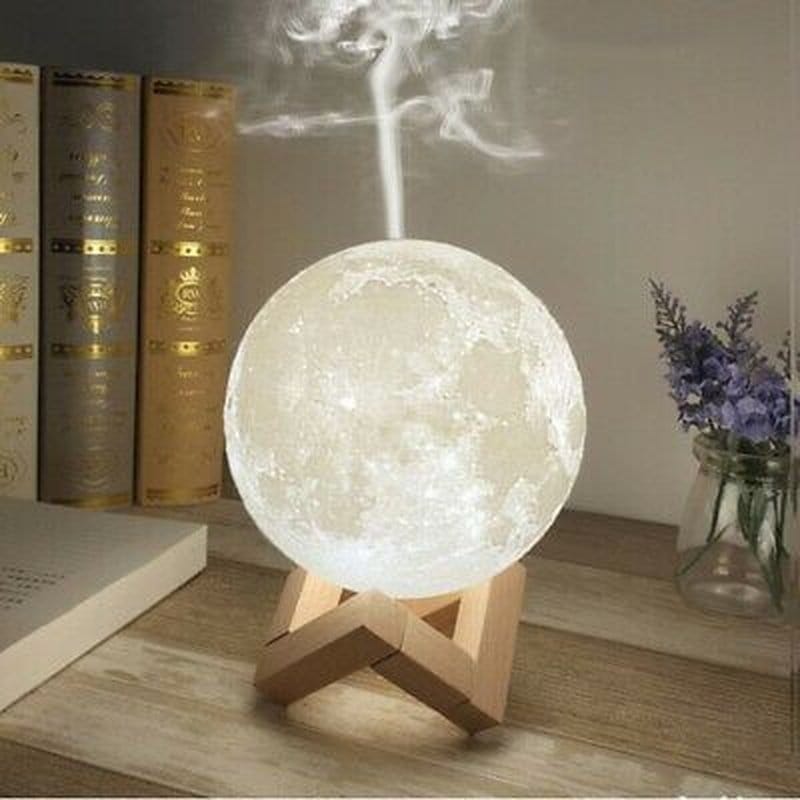 3D mesec lampa aroma difuzer — detalj 1