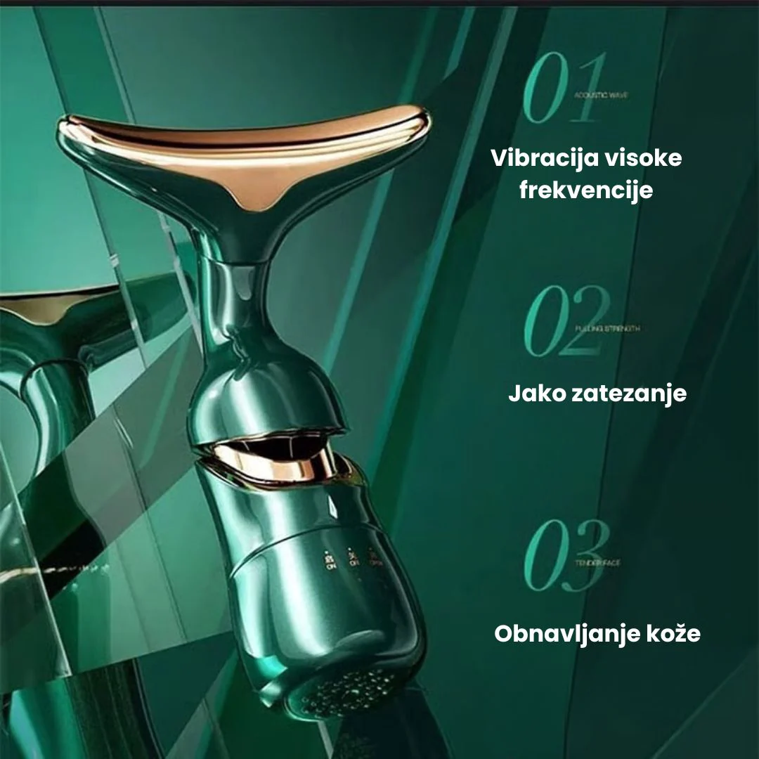 4D masažer za lice i vrat — detalj 4