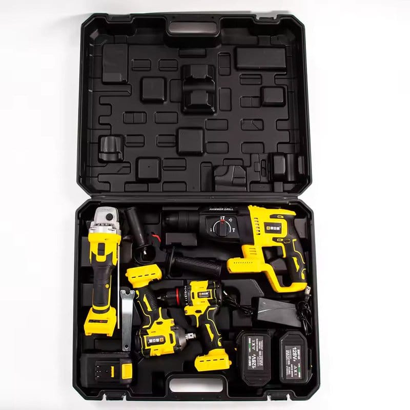 set akumulatorskog alata 4u1 u koferu — detalj 2