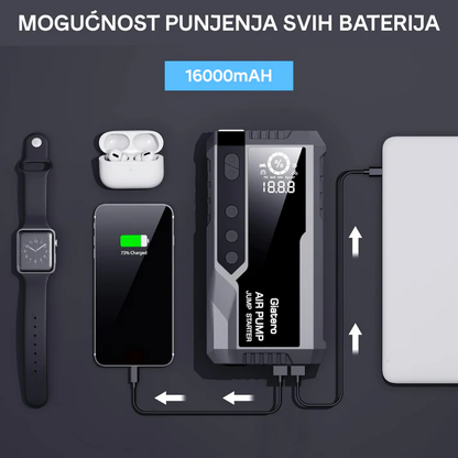 starter za auto sa kompresorom — detalj 2