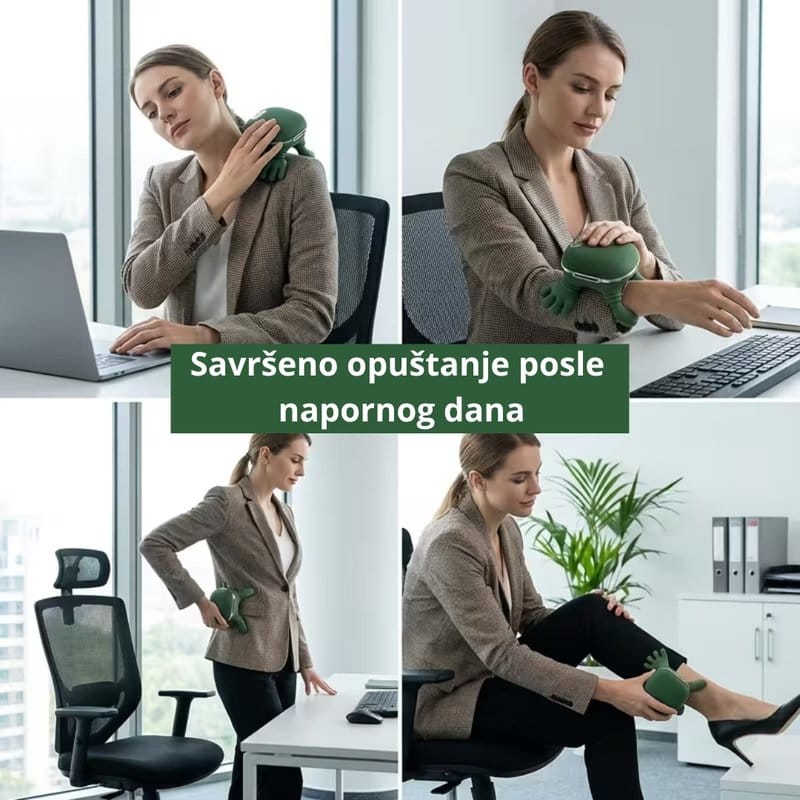 5D masažer za vrat i leđa — detalj 1
