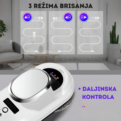 Pametni robot za čišćenje prozora – Kristalno čisti prozori bez truda