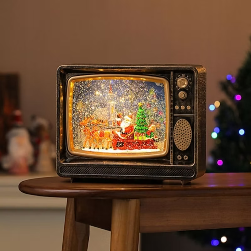 muzicki tv sa deda mrazom — detalj 2