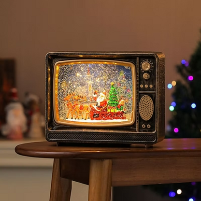 muzicki tv sa deda mrazom — detalj 2