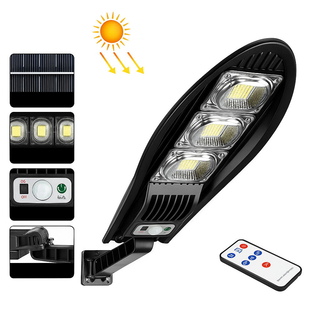 LED solarni reflektor sa senzorom — pregled