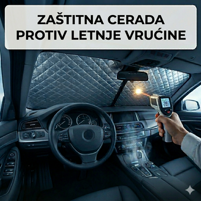 Zaštitna cerada za šoferšajbnu-za leto i zimu