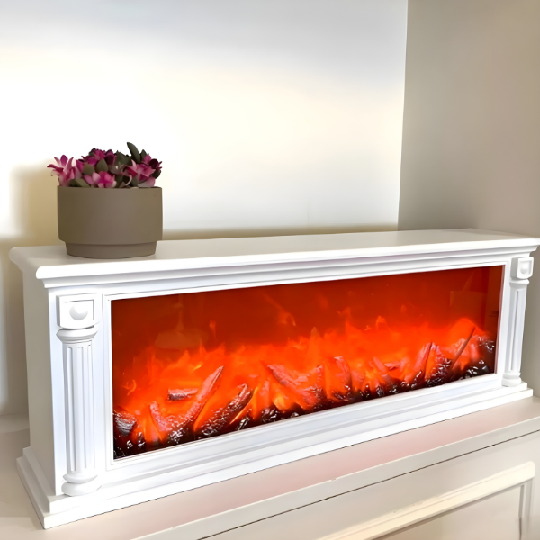 Led Kamin sa efektom vatre
