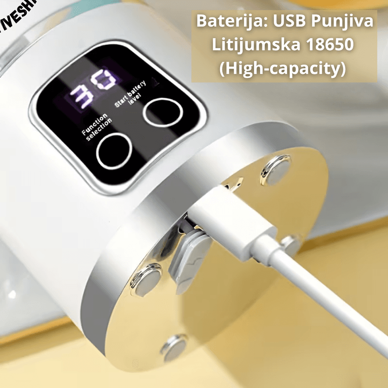 prenosivi blender za smutije — detalj 2