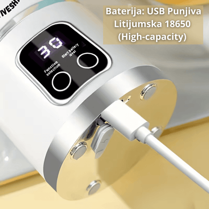 prenosivi blender za smutije — detalj 2