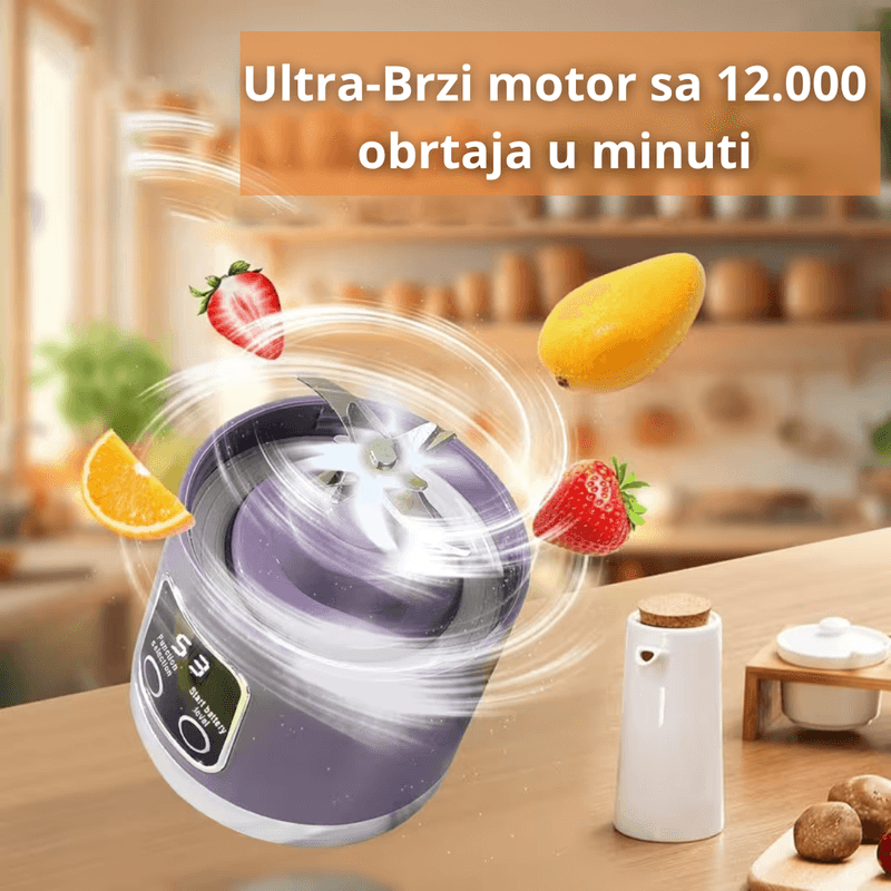 prenosivi blender za smutije — detalj 3