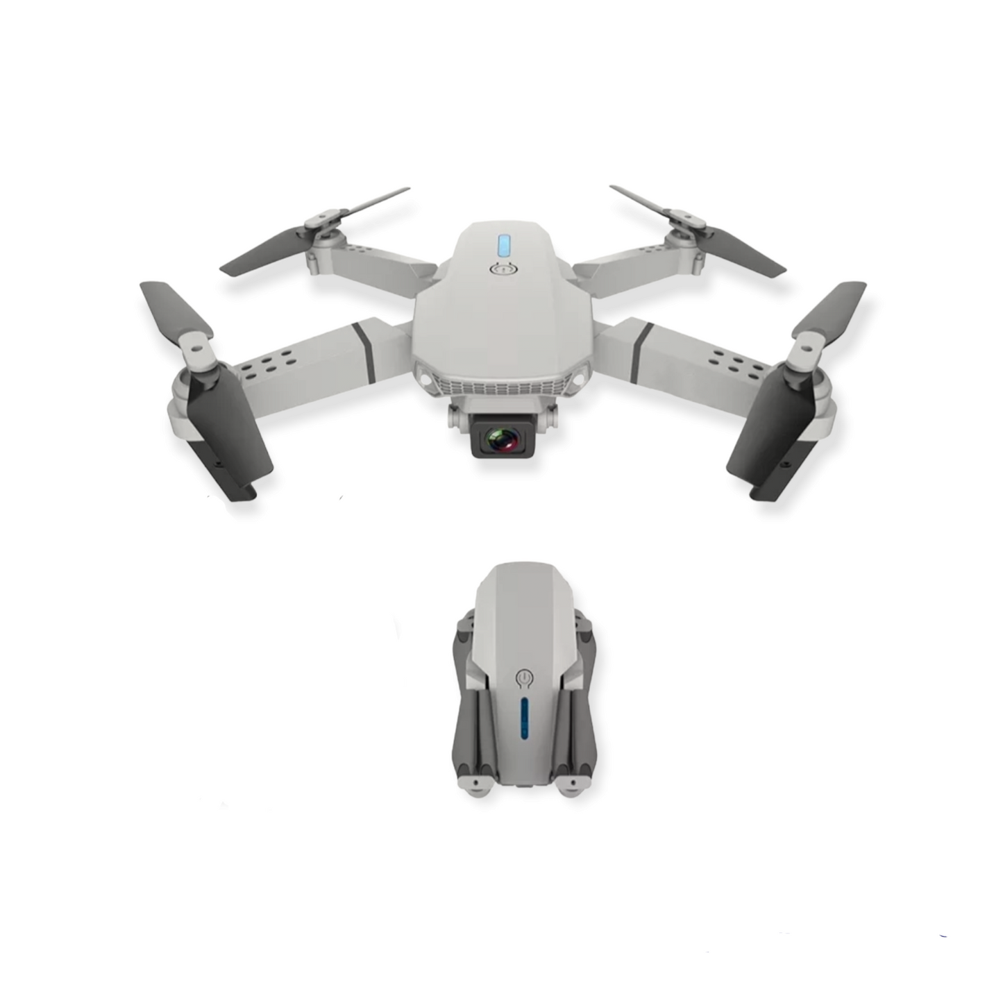 Aerbes AB-F707 dron sa 4K kamerom raširen i sklopljen