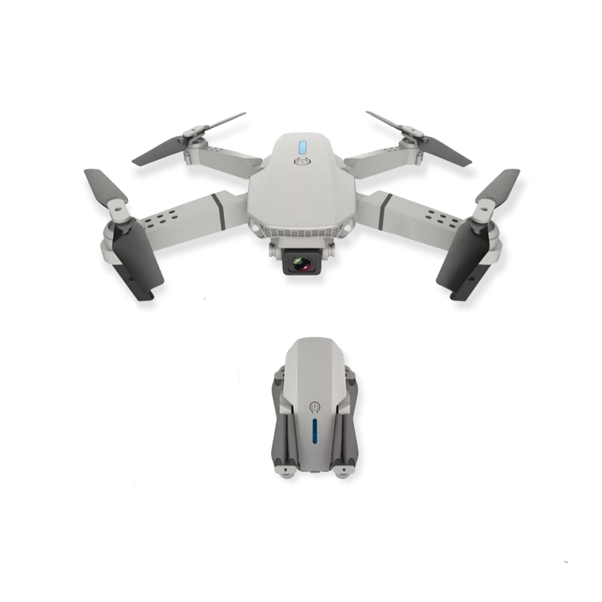 Aerbes AB-F707 dron sa 4K kamerom raširen i sklopljen
