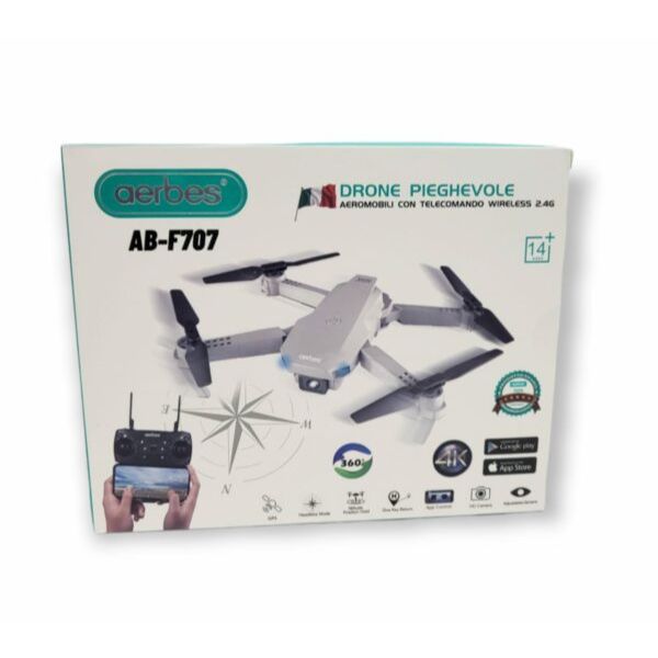 kutija Aerbes AB-F707 drona sa oznakama funkcija