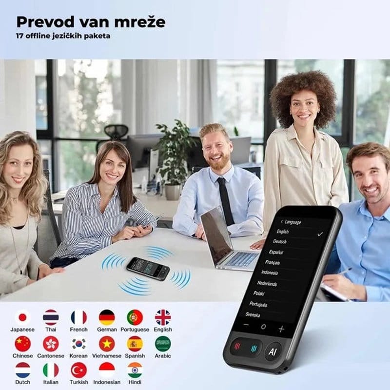 AI prevodilac sa ChatGPT — detalj 2