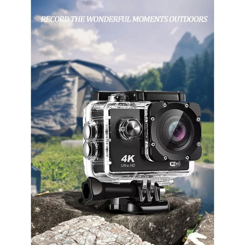 Akciona sportska kamera 4K WiFi — detalj 11