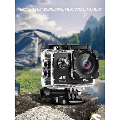 Akciona sportska kamera 4K WiFi — detalj 11