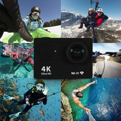 Akciona sportska kamera 4K WiFi — detalj 4
