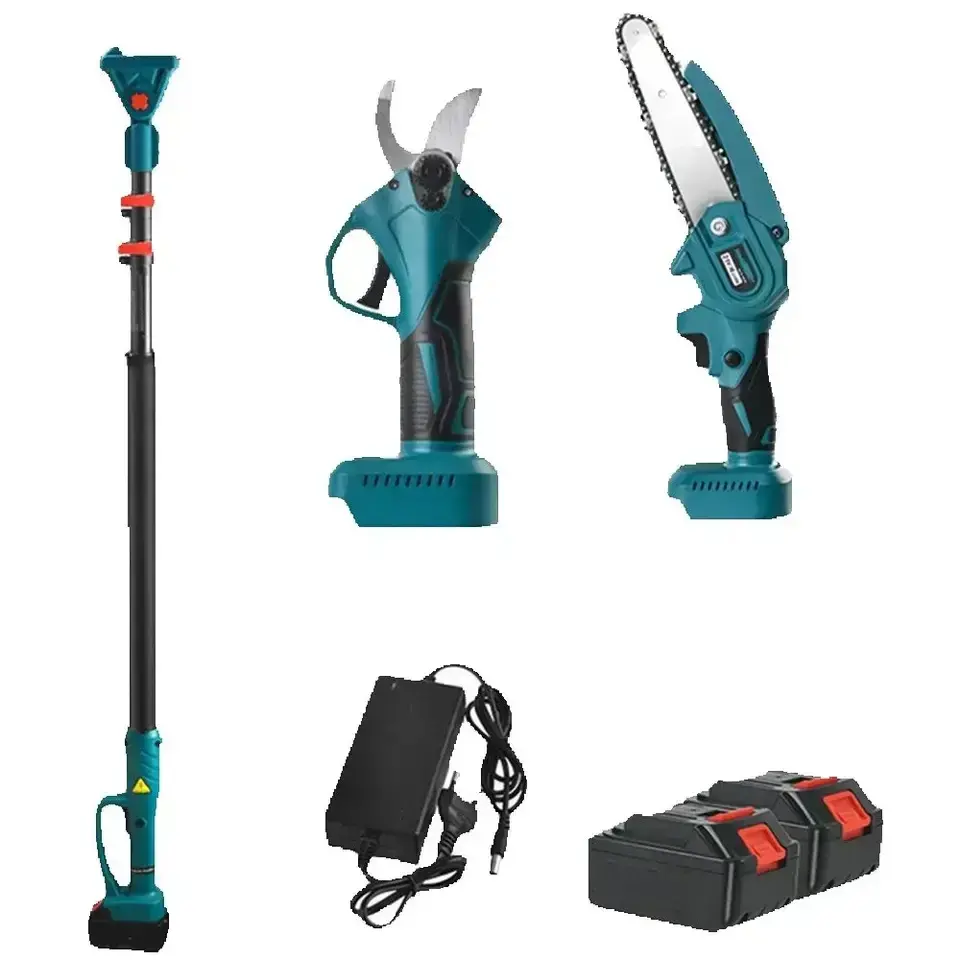 aku set makaze i testera sa teleskopom — detalj 5