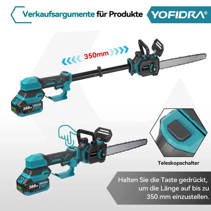akumulatorska teleskopska testera brushless motor — detalj 5