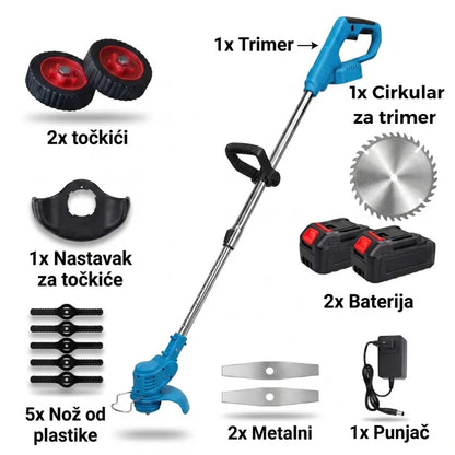 dvorište posle košenja