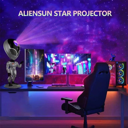 alien lampa zvezdano nebo koja ponavlja reči — detalj 8