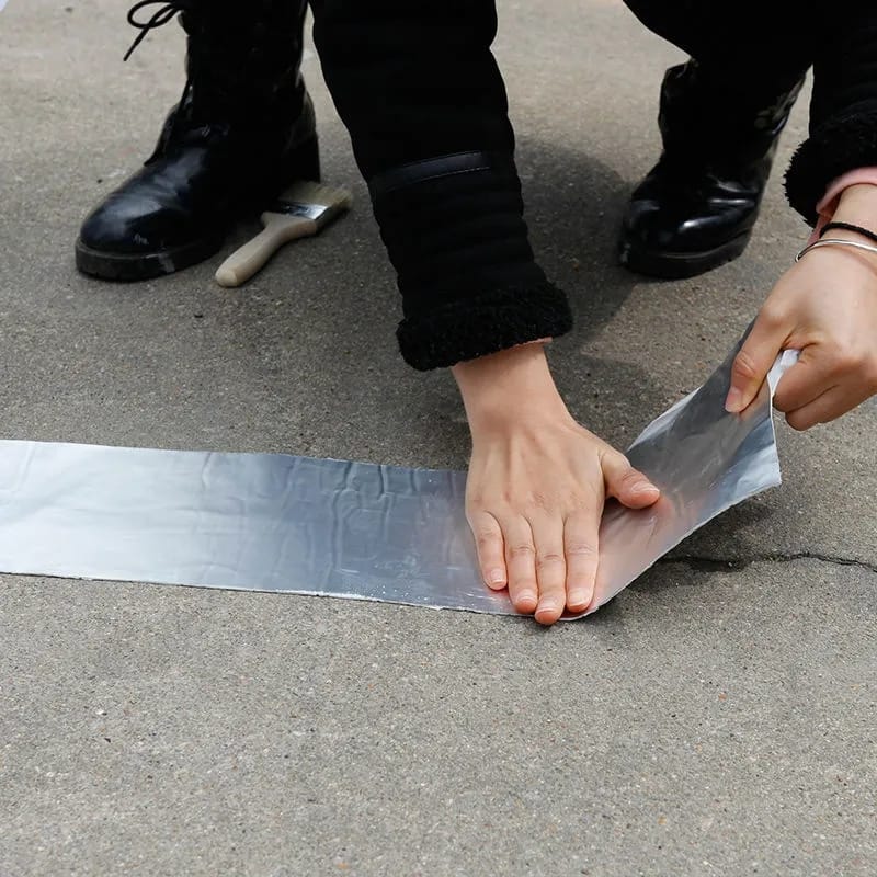 aluminijumska traka za zaptivanje 10 cm — detalj 2