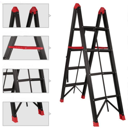 aluminijumske A-ram merdevine 150 kg — detalj 1