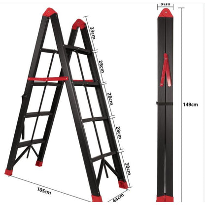 aluminijumske A-ram merdevine 150 kg — detalj 2