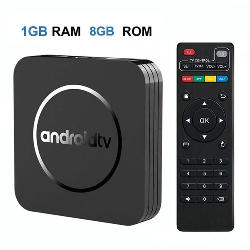 android tv box sa glasovnom komandom — detalj 2