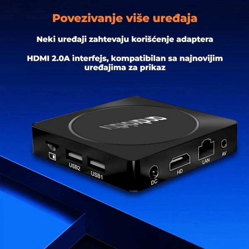 android tv box sa glasovnom komandom — detalj 5
