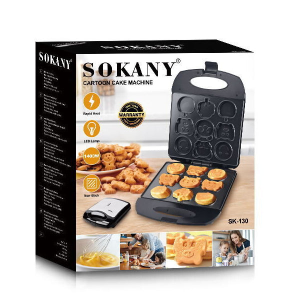 Kutija Sokany SK-130 sa oznakama 1400 W, LED lampica i nelepljiva ploča