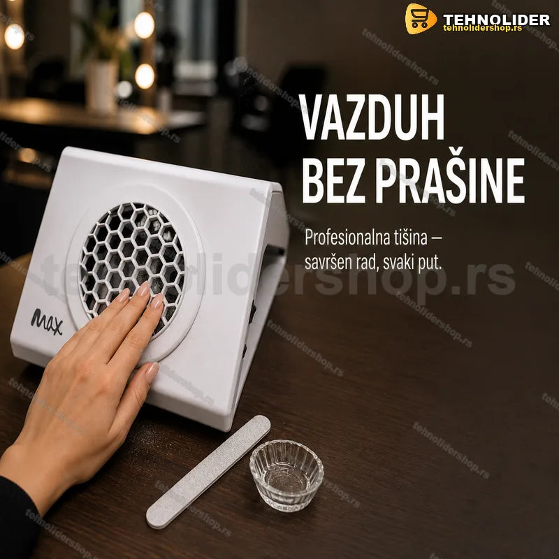 aspirator za nokte 100w — uređaj sa rezervnom kesom za prašinu