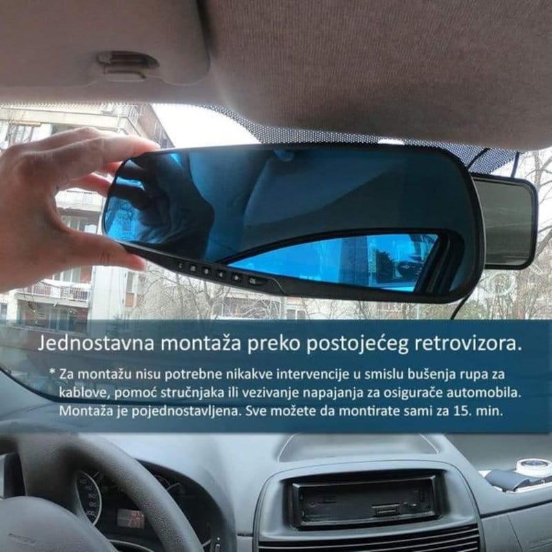auto kamera retrovizor sa rikverc kamerom — detalj 8