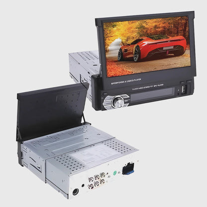 auto radio 1 DIN sa ekranom na dodir — detalj 2