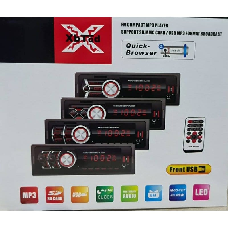 auto radio mp3 plejer usb sd kartica — pregled