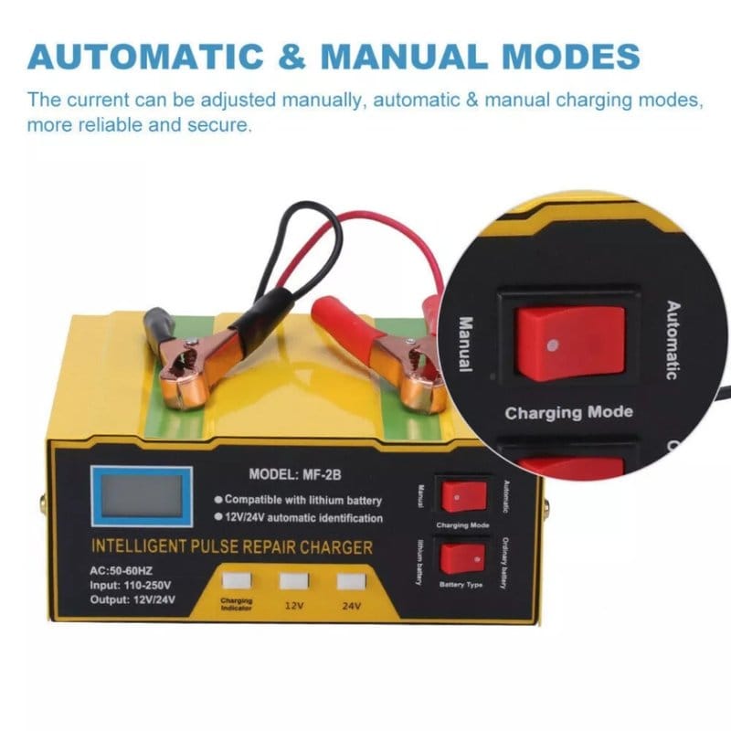Automatski punjač akumulatora 12-24V — detalj 8