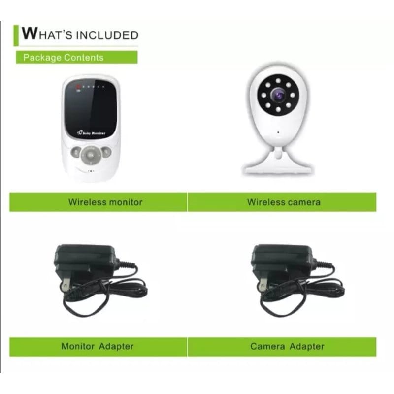 baby monitor sa ekranom i senzorom temperature — detalj 3