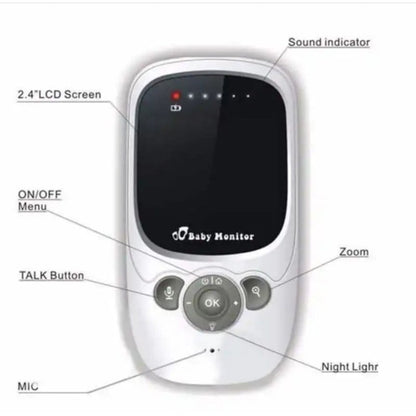 baby monitor sa ekranom i senzorom temperature — detalj 5