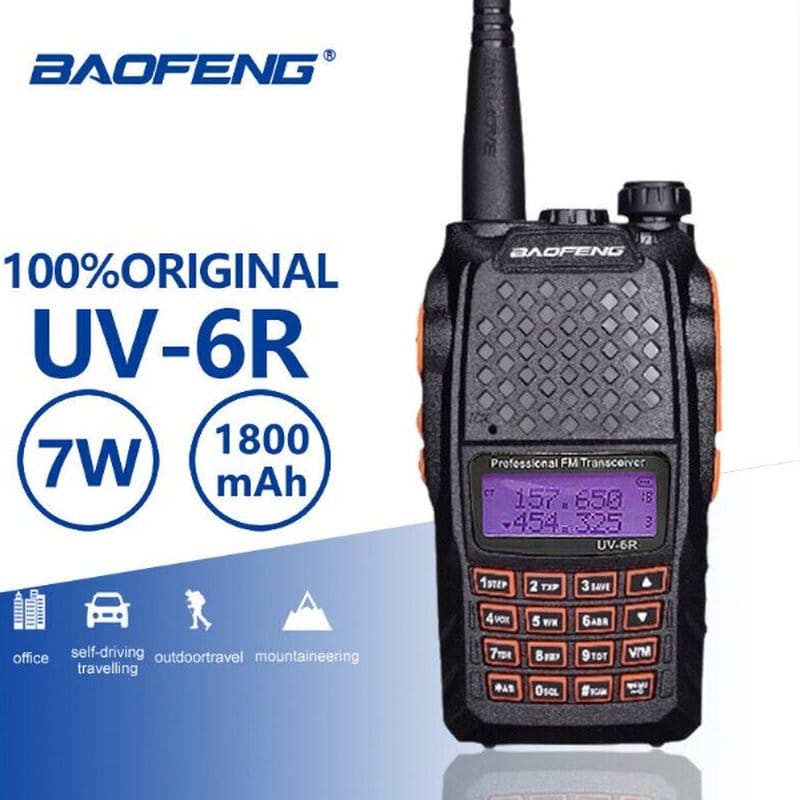 Baofeng UV-6R toki voki — detalj 2