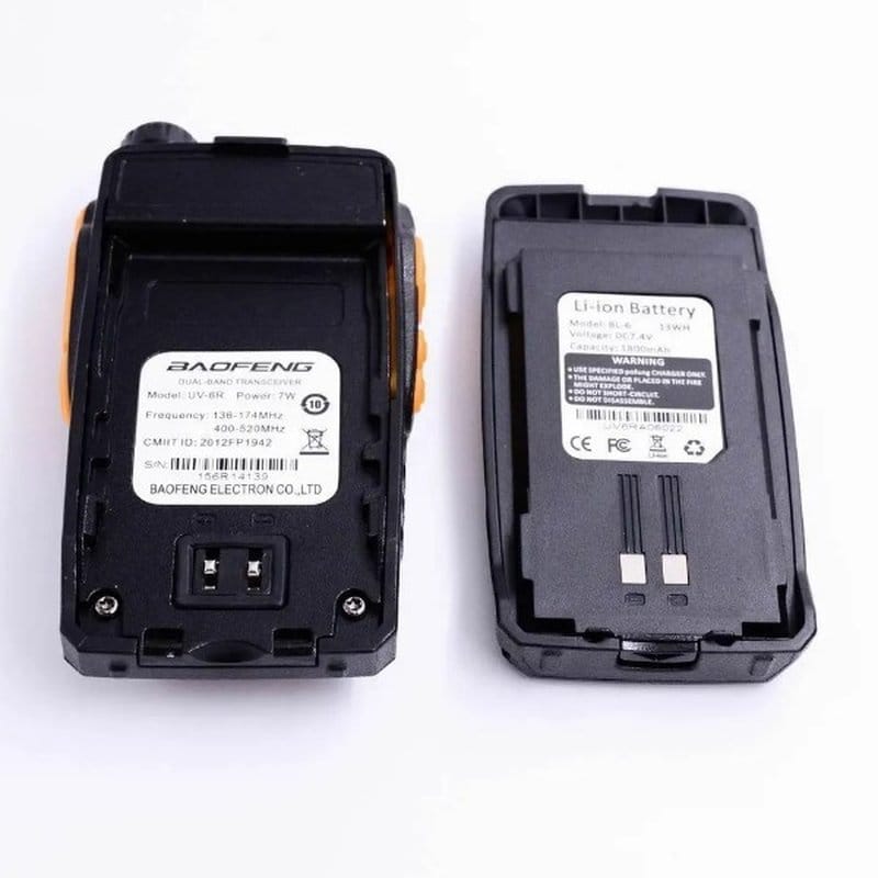 Baofeng UV-6R toki voki — detalj 4