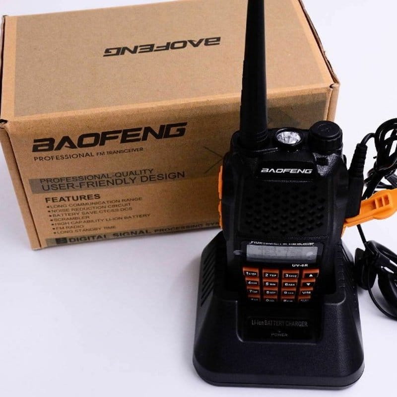 Baofeng UV-6R toki voki — detalj 5